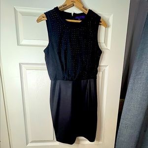 A mini black dress from forever 21.